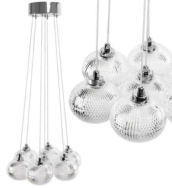 Viseča svetilka MS021-7CP Chrome