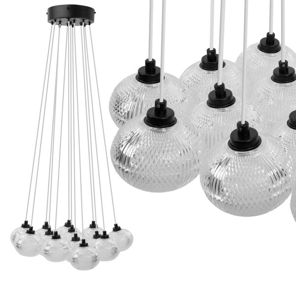 Viseča svetilka MS024-13CP Black