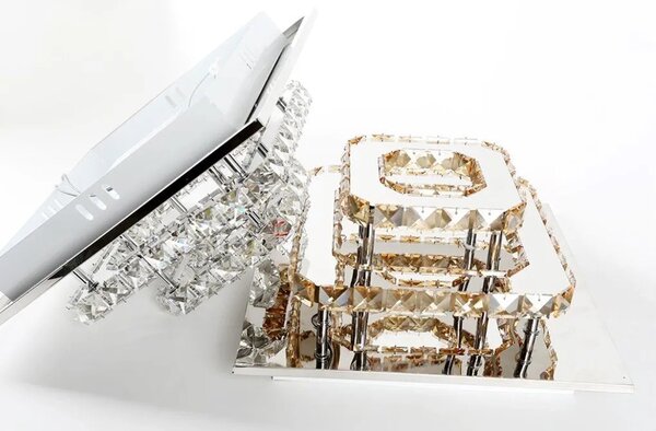 Strop Crystal Plafond LED 24W Square APP410-C