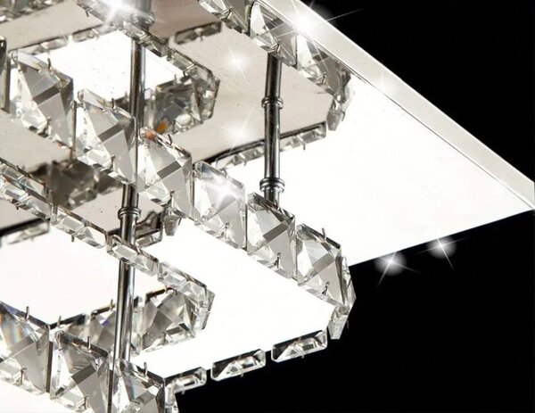 Strop Crystal Plafond LED 24W Square APP410-C