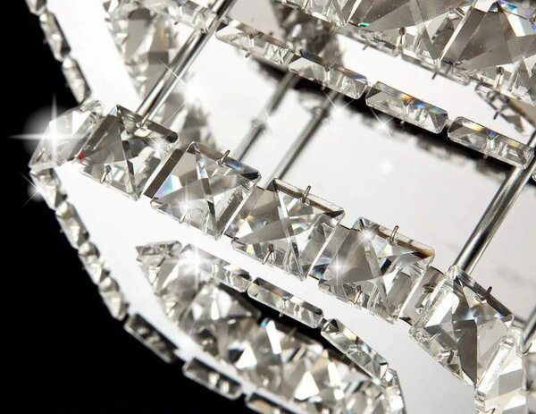 Strop Crystal Plafond LED 24W Square APP410-C