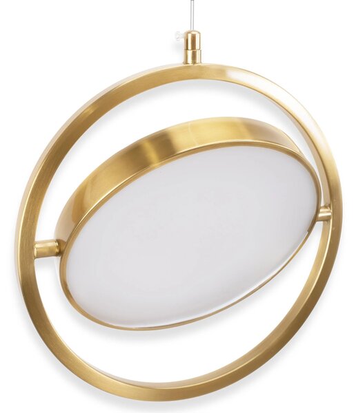 Viseča LED svetilka APP1791-CP Gold Brush