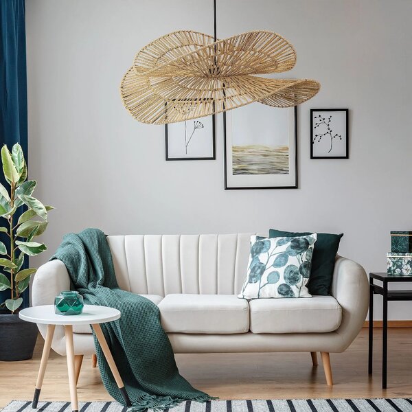 NARAVNA BOHO OBESEK STROPNA SVETILKA APP1737-1CP 50CM