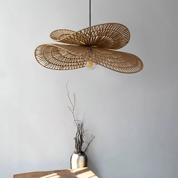 NARAVNA BOHO OBESEK STROPNA SVETILKA APP1737-1CP 50CM