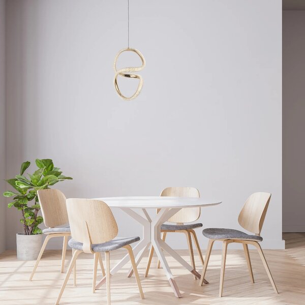 Viseča LED svetilka G077-3CPR Gold