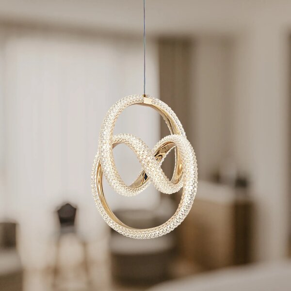 Viseča LED svetilka G068-CP Gold