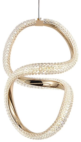 Viseča LED svetilka G077-3CPR Gold