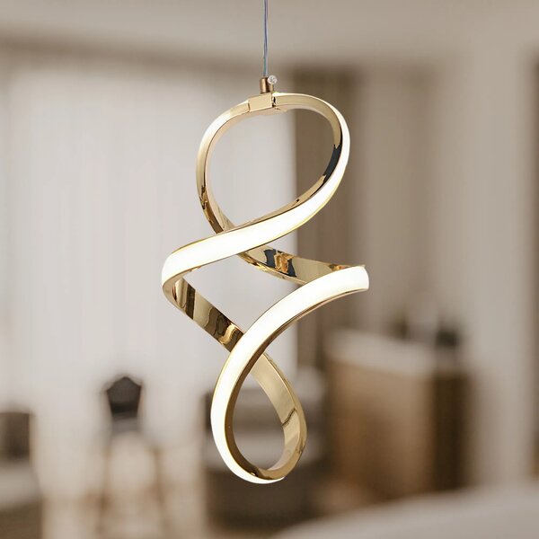 Viseča LED svetilka G074-1CP Gold