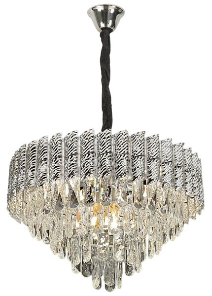 Obesna svetilka s kristali G055-CP 50cm CHROME