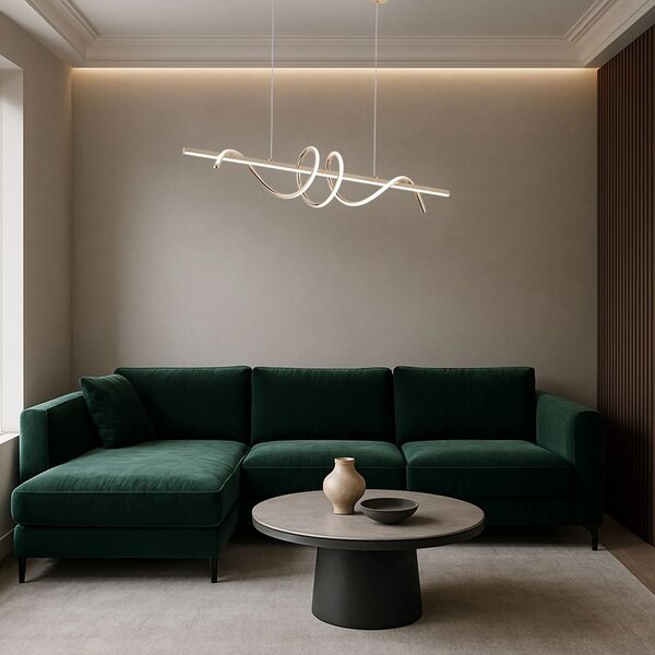 Viseča LED svetilka G065-CP Gold