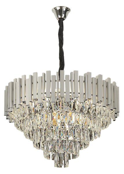 Obesna svetilka s kristali G051-CP 50CM Chrome