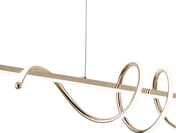 Viseča LED svetilka G065-CP Gold