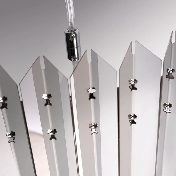 Steklene krogle Stropna svetilka APP1763-8CP metal CHROME