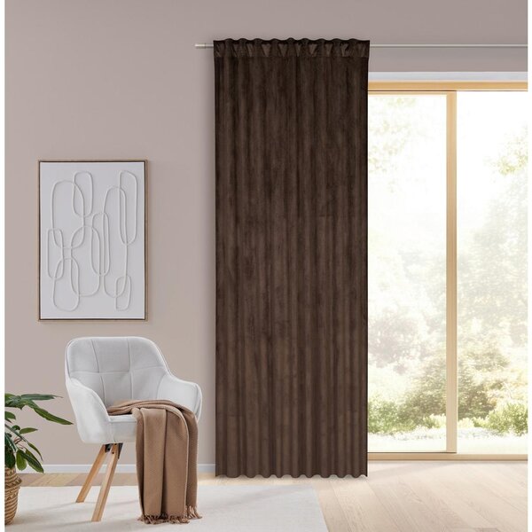 Modern Living Končana Zavesa Bianca, Rjava, Ca. 140/245 Cm