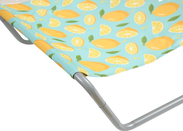Zložljiv plažni ležalnik SAND LEMON, barvni