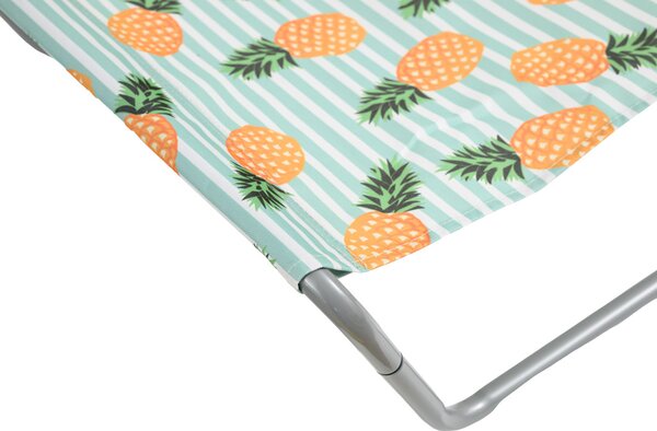 Zložljiv ležalnik za plažo SAND PINEAPPLE, barven