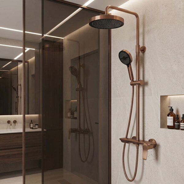 Komplet za prhanje Rea Vision Brush Copper