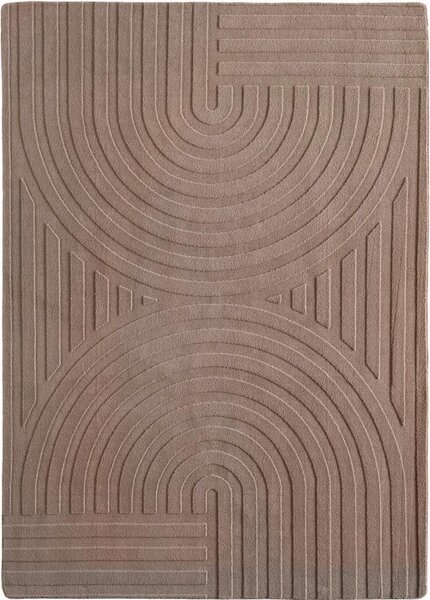 Novel Ravno Tkana Preproga Pompei, Bež, 80x150cm
