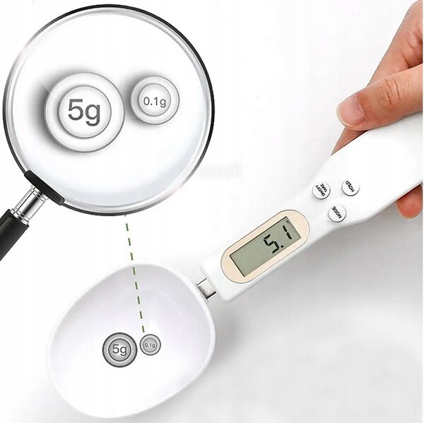 Digitalna kuhinjska tehtnica žlica LCD do 500g