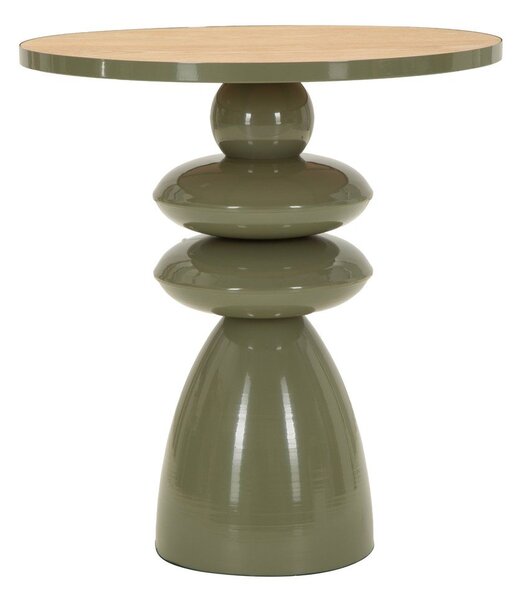Kovinska okrogla stranska mizica ø 45,5 cm Metal Console – Mauro Ferretti