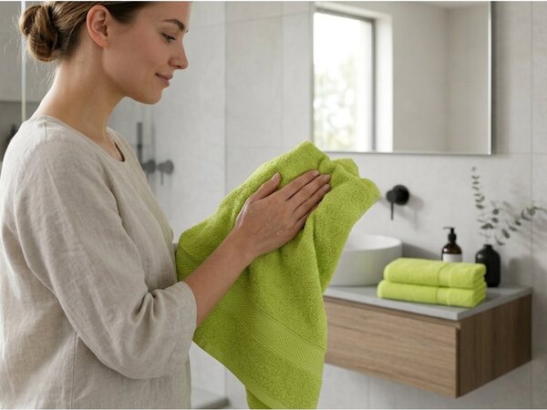 Brisača CLARYSSE ELEGANCE 60x110 cm zelena, 100% bombaž