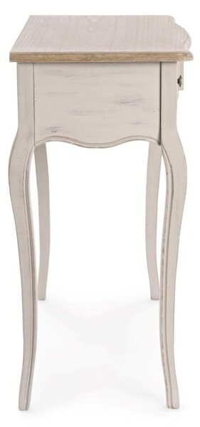 Kremno bela stranska mizica 40x90 cm Clarisse – Bizzotto