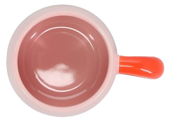 Rožnata skodelica iz porcelana new bone china 470 ml Coco – ONA