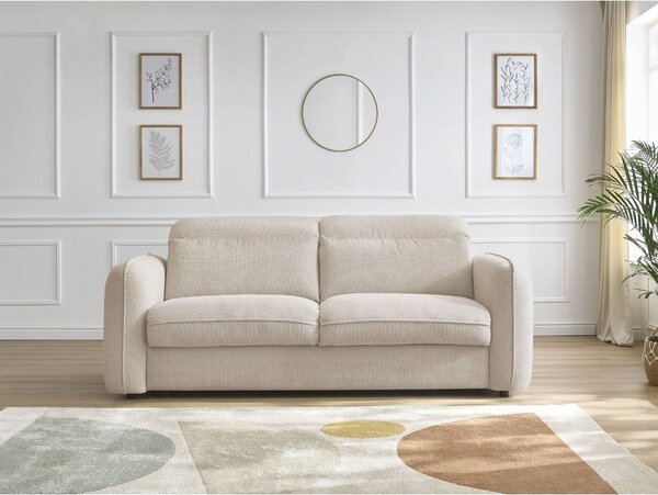 Bež sedežna garnitura 216 cm Achille – Bobochic Paris