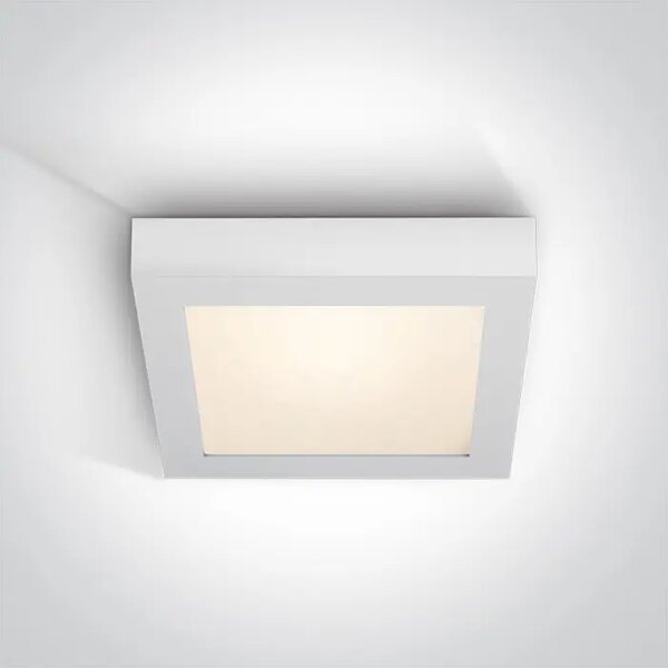 STROPNA SVETILKA LED/22W/1490lm/3000K/240V BELA DM62122F/W/W