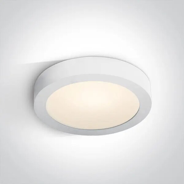 STROPNA SVETILKA LED/30W/1797lm/3000K/240V BELA DM62130F/W/W