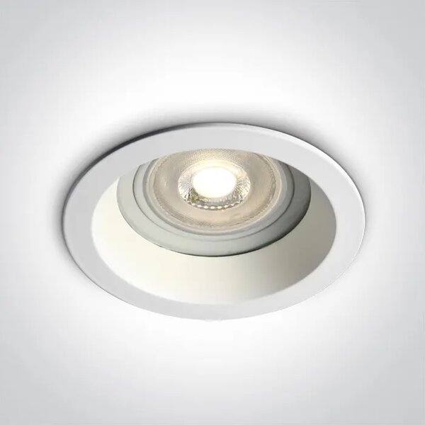 VGRADNA SVETILKA 1×GU10/10W/230V IP65 BELA DM10105R2/W