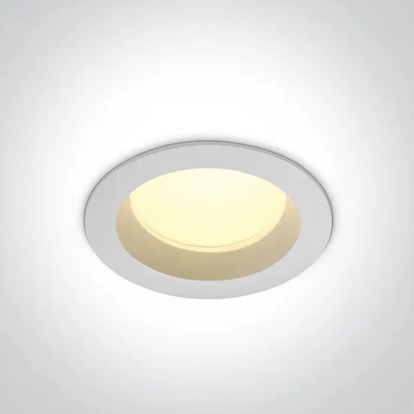 VGRADNA LED SVETILKA/13W/3000K/925lm/90°/240V/fi.110mm IP54 BELA DM10113B/W/W
