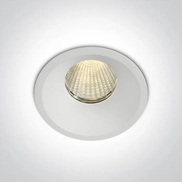 VGRADNA LED SVETILKA/12W/3000K/1100lm/38°/700mA IP65 BELA DM10112TP/W/W