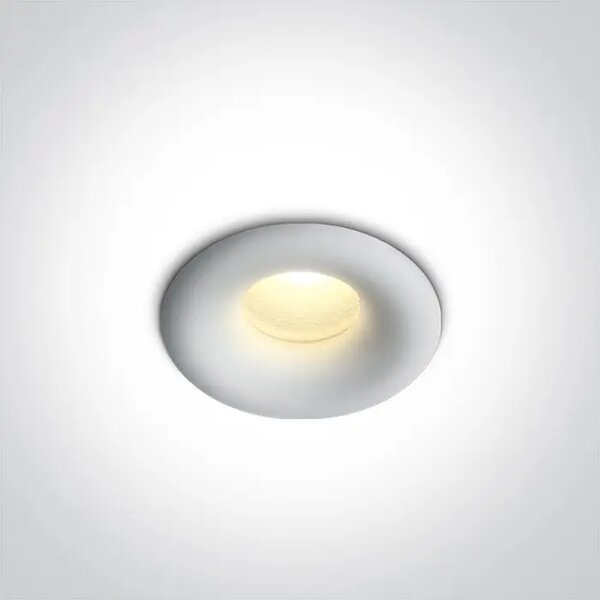 VGRADNA LED SVETILKA/1W/3000K/70lm/35°/350mA IP44 BELA DM10101L/W/W