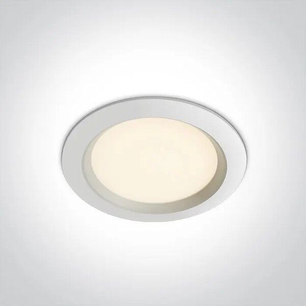 VGRADNA LED SVETILKA/15W/3000K/1050lm/120°/fi.16cm/240V IP20 BELA DM10115T/W/W