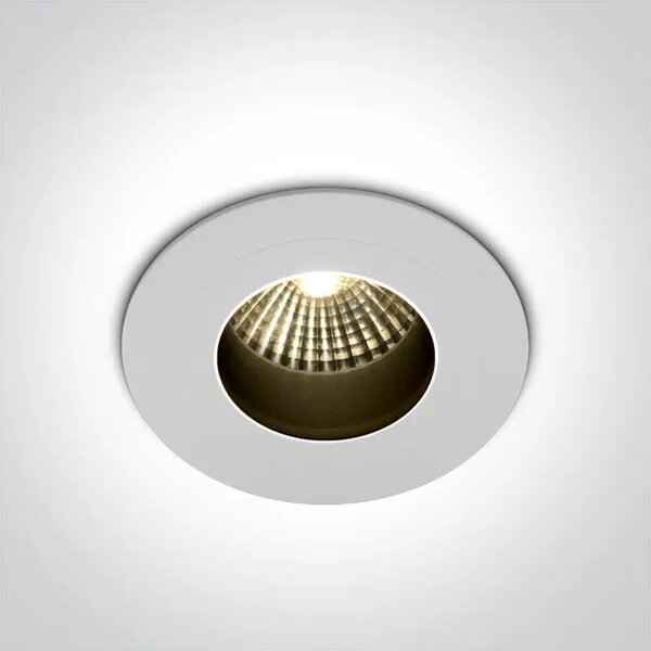 VGRADNA LED SVETILKA 7W/3000K/500lm/700mA/IP65 ZATEMNLJIVA DM10107H/W/W