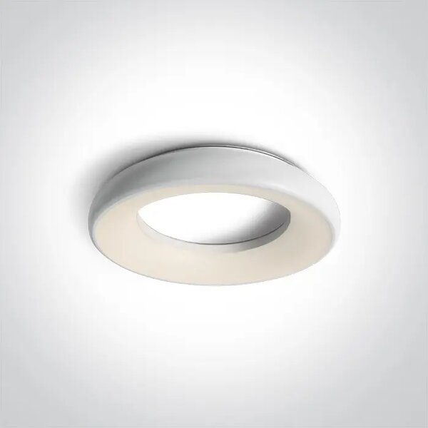 STROPNA SVETILKA LED/25W/3000K/1850lm/240V BELA DM67402/W/W