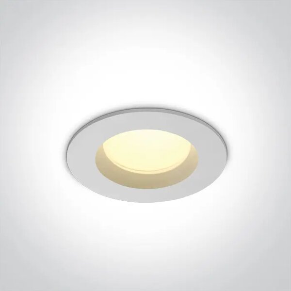 VGRADNA LED SVETILKA/7W/3000K/500lm/90°/240V IP54 BELA DM10107B/W/W
