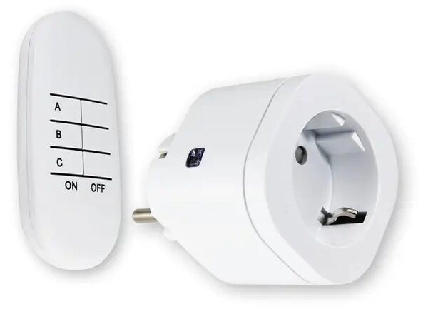 265-115 VTIČNICA Z DALJINSKIM UPRAVLJALNIKOM 13A/3000W 230V 3858890448474