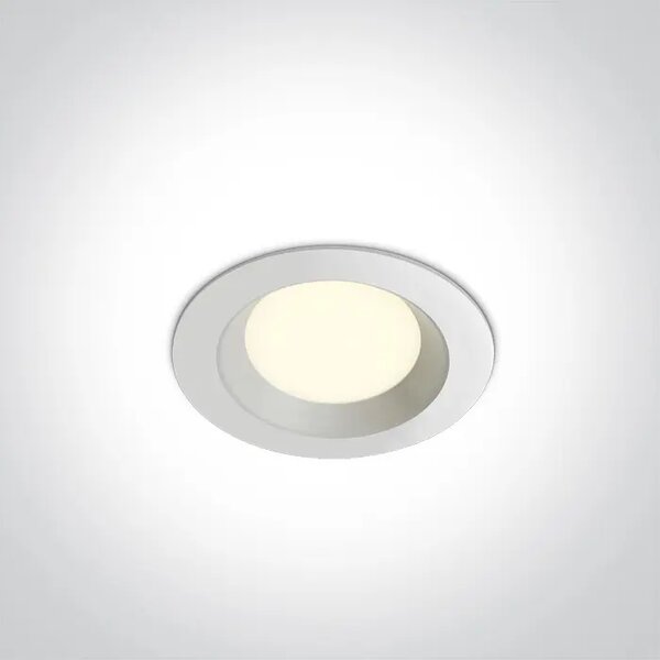 VGRADNA LED SVETILKA/3W/4000K/220lm/120°/240V/IP20/FI.90mm/BELA DM10103T/W/C