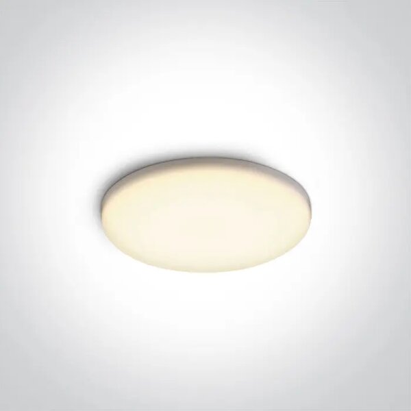 VGRADNA LED SVETILKA/8W/3000K/550lm/230V IP65 BELA DM10108CF/W