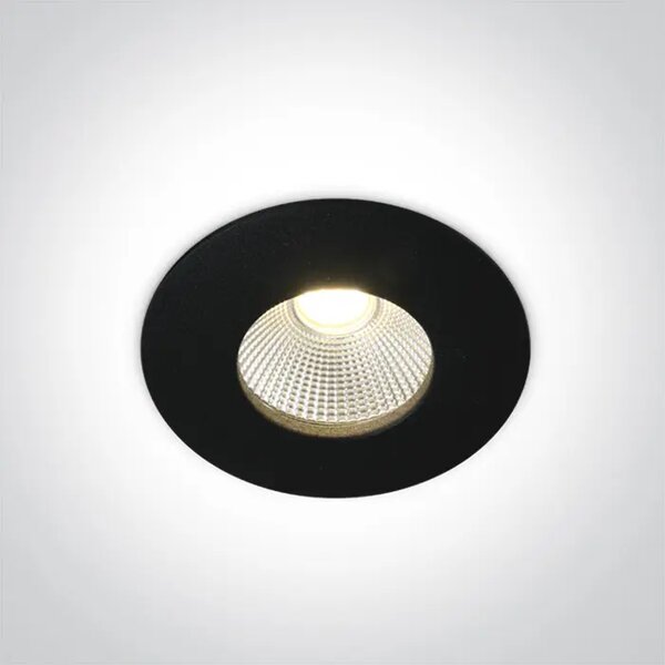 VGRADNA LED SVETILKA/12W/3000K/1100lm/40°/700mA IP64 ČRNA DM10112P/B/W