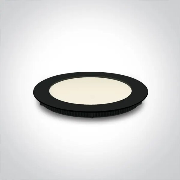 VGRADNA LED PANEL /12W/3000K/720lm/120°/230V IP40 ČRNA DM10112FA/B/W