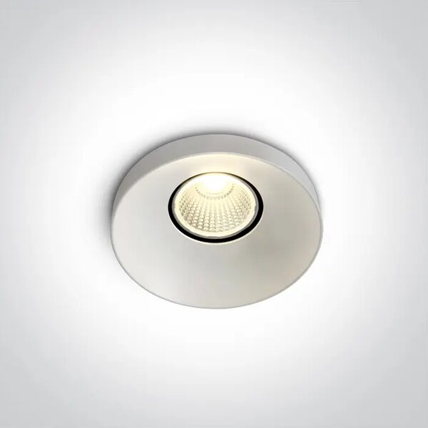 VGRADNA LED SVETILKA/8W/3000K/560lm/230V IP20 BELA DM10108R/W/W