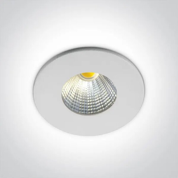VGRADNA LED SVETILKA/1W-350mA/3W-700mA/4000K/270lm-3w/40° IP20 ZATEMNJENA BELA DM10103B/W/C