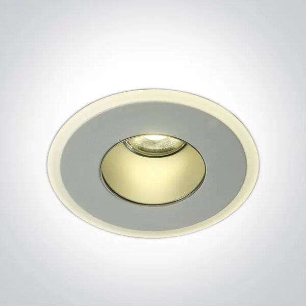 VGRADNA LED SVETILKA/8W/3000K/560lm/230V IP40 BELA DM10108J/W/W