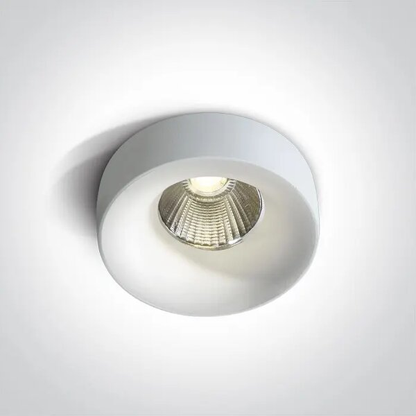 VGRADNA LED SVETILKA/12W/3000K/1100lm/50°/700mA IP20 BELA DM10112R/W/W