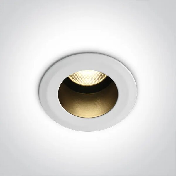 VGRADNA LED SVETILKA 6,5 W/3000 K/550 lm/700 mA/IP65 ZATEMNLJIVA DM10107DL/W/W