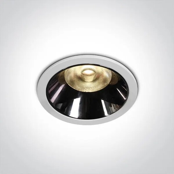 VGRADNA LED SVETILKA 12W WW IP20 36deg 700mA TEMNO BELA DM10112DC/W/W