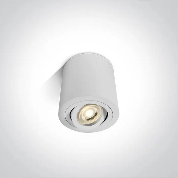 STROPNI REFLEKTOR GU-10/50W/220V OKROGEL BEL DM12105AB/W